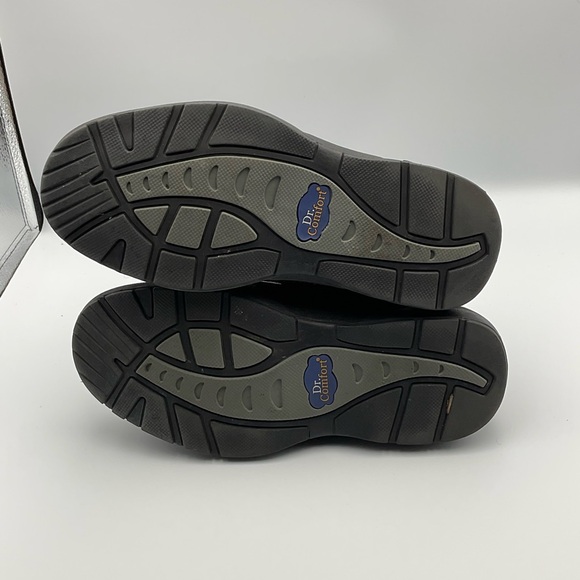 Dr. Comfort Patrick Men's 8.5M Brown Black Leather‎ Therapeutic Boat Shoes - Picture 7 of 8